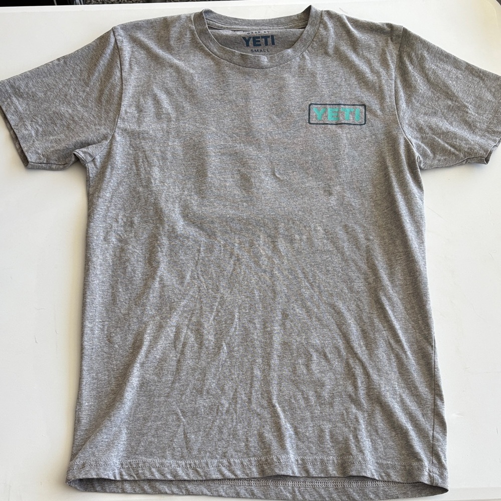 Yeti Heather Gray Short Sleeve Tee